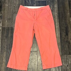 GAP Salmon Cropped Pants